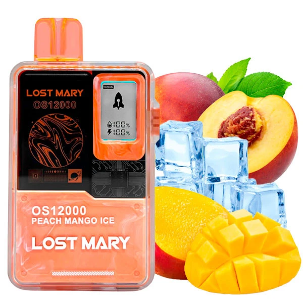 Lost Mary 12000 Peach Mango Ice — Одноразовая POD-система