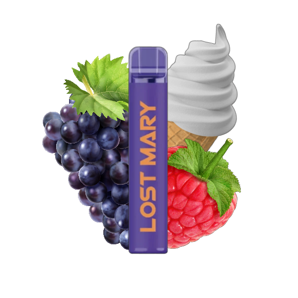 Lost Mary CM1500 PRO Grape Raspberry Ice Cream — Одноразовая POD-система