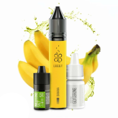 Lucky Banana 30мл — Набор для самозамеса (солевой никотин)
