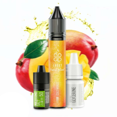 Lucky Cold Mango 30мл — Набор для самозамеса (солевой никотин)