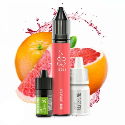 Lucky Grapefruit 30мл — Набор для самозамеса (солевой никотин)