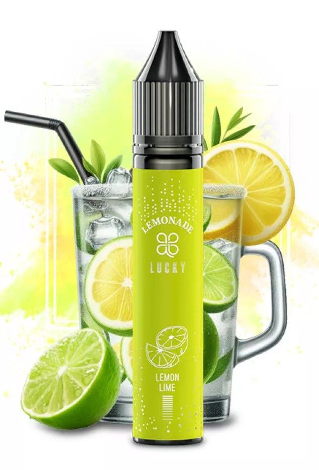 Lucky Lemon Lime Lemonade 30мл — Рідина для pod систем (сольовий нікотин)