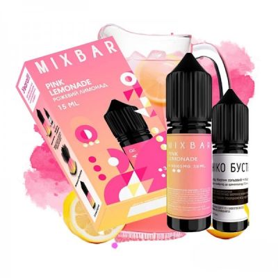 Mix Bar Kiwi Strawberry 15мл — Набор для самозамеса (солевой никотин)
