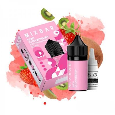 Mix Bar Kiwi Strawberry 30мл — Набор для самозамеса (солевой никотин)