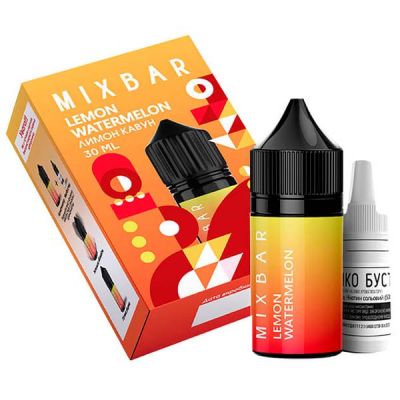 Mix Bar Lemon Watermelon 30мл — Набор для самозамеса (солевой никотин)