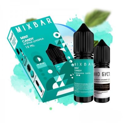 Mix Bar Mint Candy 15мл — Набор для самозамеса (солевой никотин)