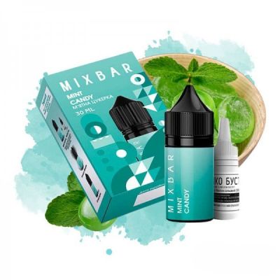 Mix Bar Mint Candy 30мл — Набор для самозамеса (солевой никотин)