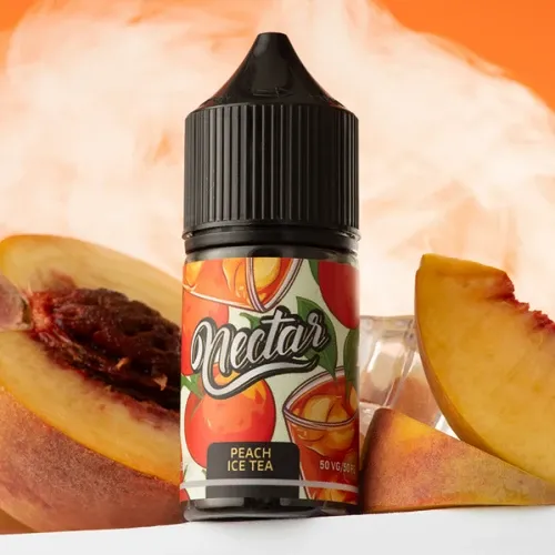 Nectar Peach Ice Tea 30мл — Рідина для pod систем (сольовий нікотин)