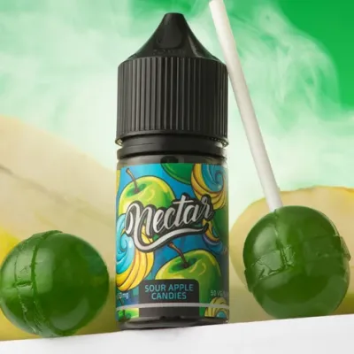 Nectar Sour Apple Candies 30мл — Жидкость для pod систем (солевой никотин)