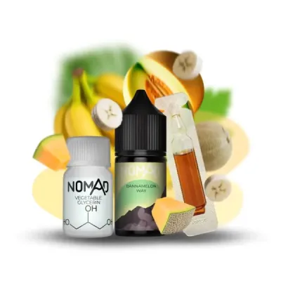 Nomad Bananamelon Way 30мл — Набір для самозамісу (сольовий нікотин)