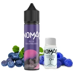 Nomad Blue Raspberry 60мл — Набор для самозамеса (органический никотин)