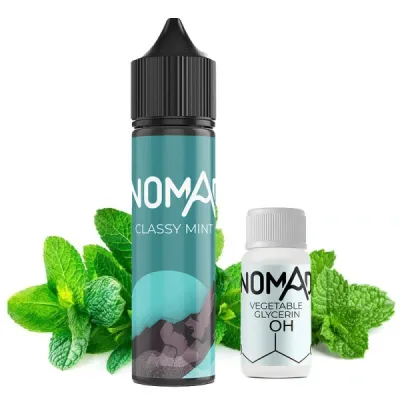 Nomad Classy Mint 60мл — Набор для самозамеса (органический никотин)