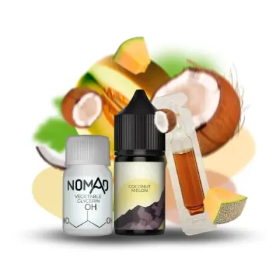 Nomad Coconut Melon 30мл — Набір для самозамісу (сольовий нікотин)