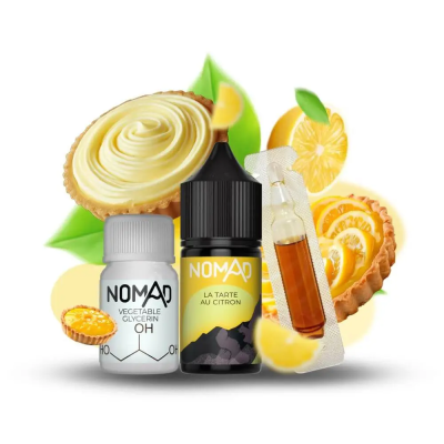 Nomad La tarte au citron 30мл — Набір для самозамісу (сольовий нікотин)