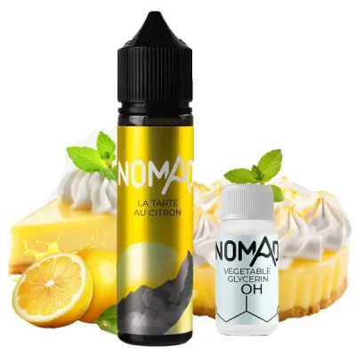 Nomad La Tarte au Citron 60мл — Набор для самозамеса (органический никотин)