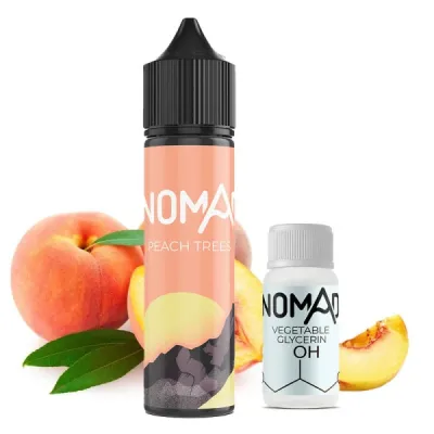 Nomad Peach Trees 60мл — Набор для самозамеса (органический никотин)