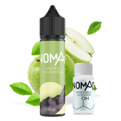 Nomad Sacred Wild Apple 60мл — Набор для самозамеса (органический никотин)