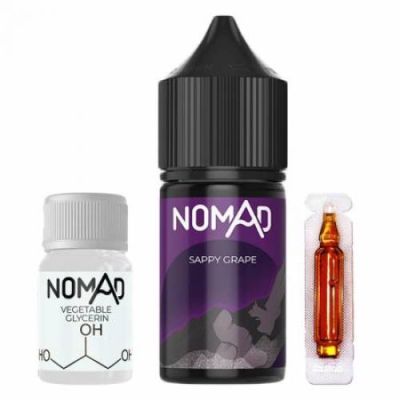 Nomad Sappy Grape — Набір для самозамісу (сольовий нікотин)