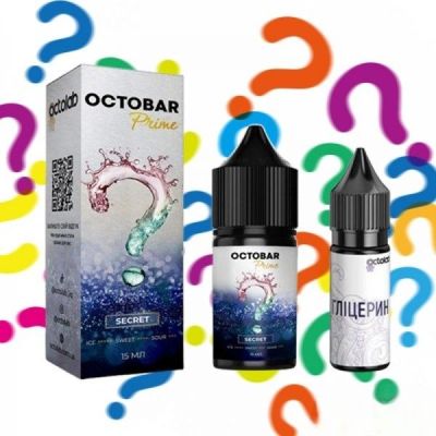 Octobar Prime Secret 30мл — Набор для самозамеса (солевой никотин)