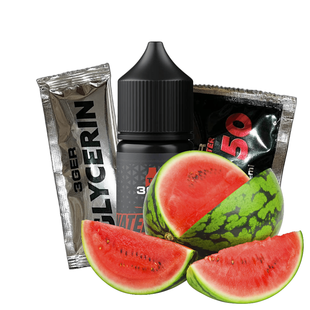 The 3ger Splash Watermelon 30мл — Набор для самозамеса (солевой никотин)