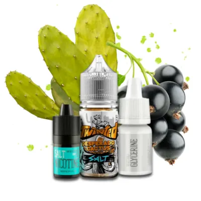 Twisted Desperado Cactus  30мл — Набор для самозамеса (солевой никотин)