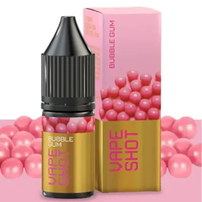 Vape Shot Bubble Gum 10мл — Жидкость для pod систем (солевой никотин)