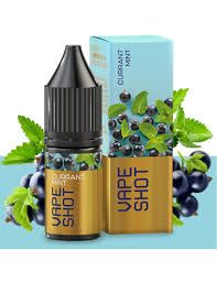 Vape Shot Currant Mint 10мл — Жидкость для pod систем (солевой никотин)