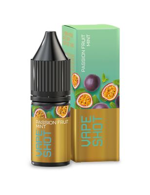 Vape Shot Passion Fruit Mint 10мл — Жидкость для pod систем (солевой никотин)