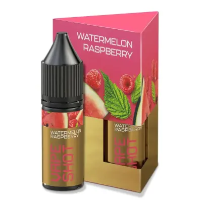 Vape Shot Watermelon Raspberry 10мл — Набор для самозамеса (солевой никотин)