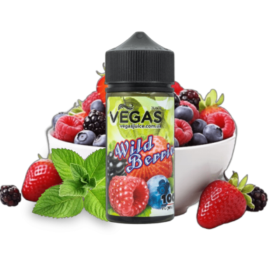 Vegas Wild Berries 100мл — Рідина для вейпа (органічний нікотин)