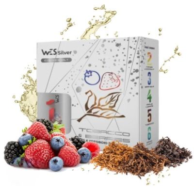 WES Silver Tobacco Berries 30мл — Набор для самозамеса (солевой никотин)