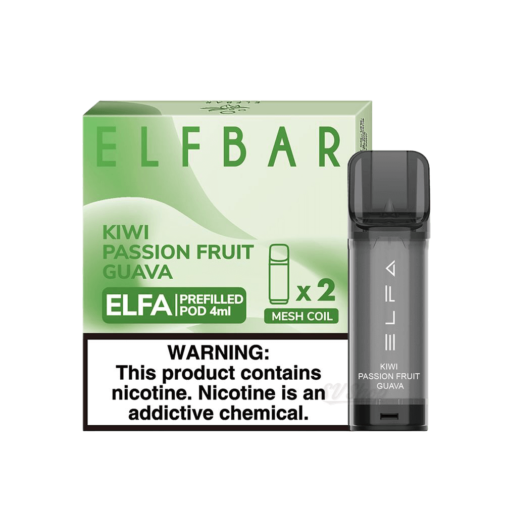 Elf Bar ELFA 4мл — Картридж для POD-систем, Kiwi Passion Guava