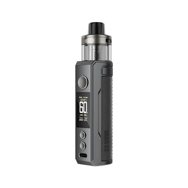 Voopoo Drag S2 — Стартовый набор, Grey Metal